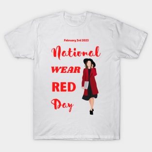 National Wear Red Day T-Shirt